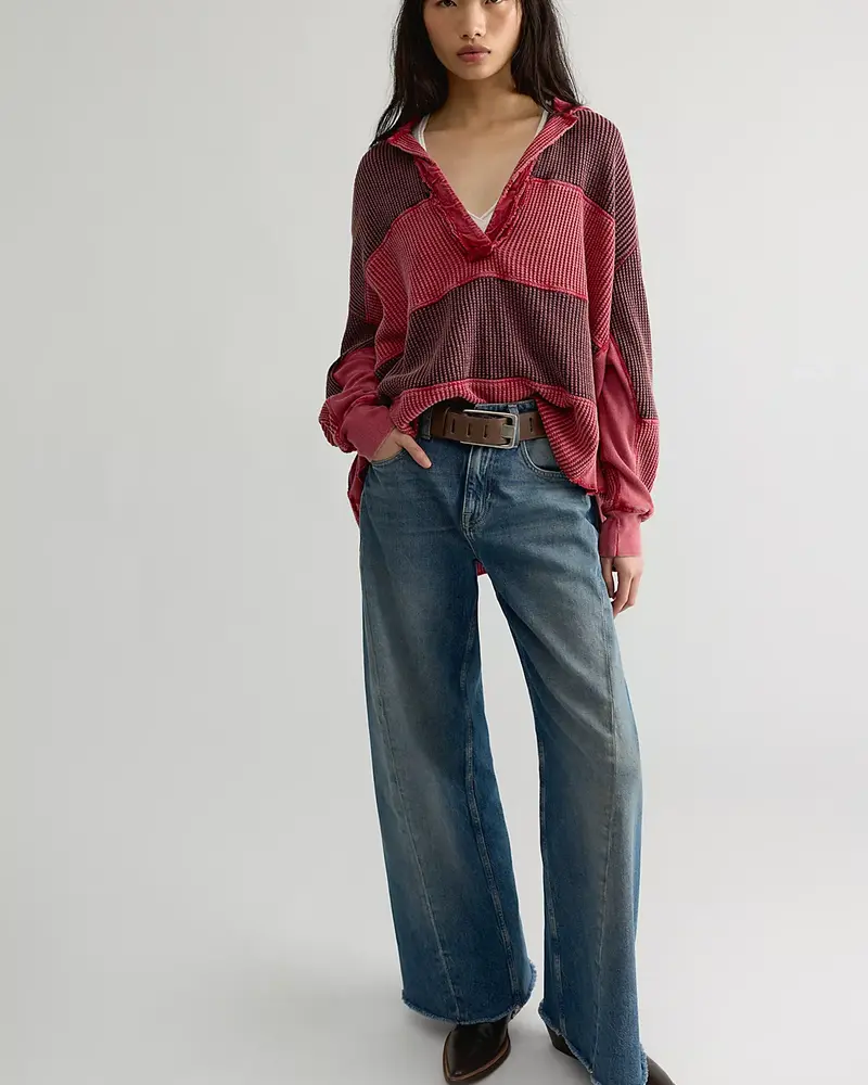 Free People Rainn Thermal | Pink Combo