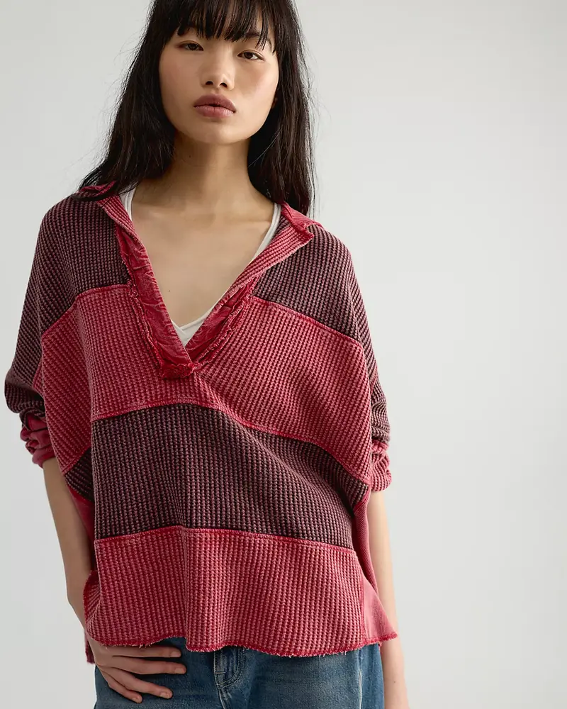 Free People Rainn Thermal | Pink Combo