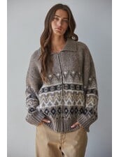Callaway Zip-up Cardigan
