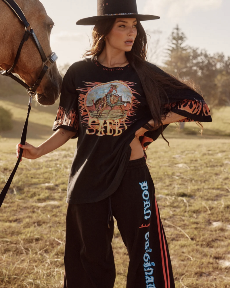 Sabbi Flaming Cowboy Chido Pants