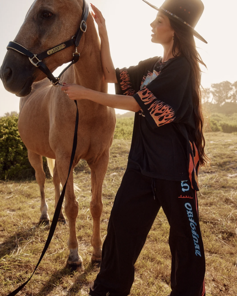 Sabbi Flaming Cowboy Chido Pants