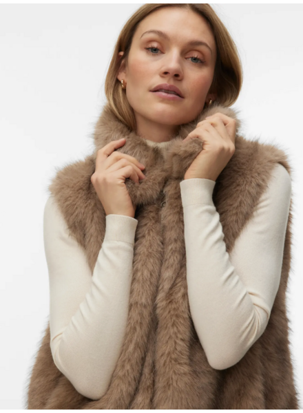 Vero Moda Gloria Fur Vest