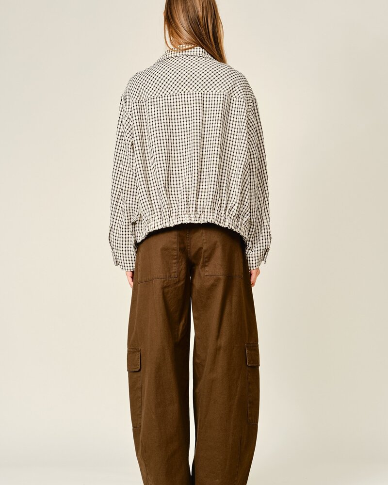 Utility Barrel Cargo Pants | Kahki