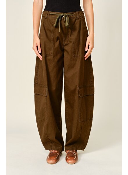 Utility Barrel Cargo Pants | Kahki