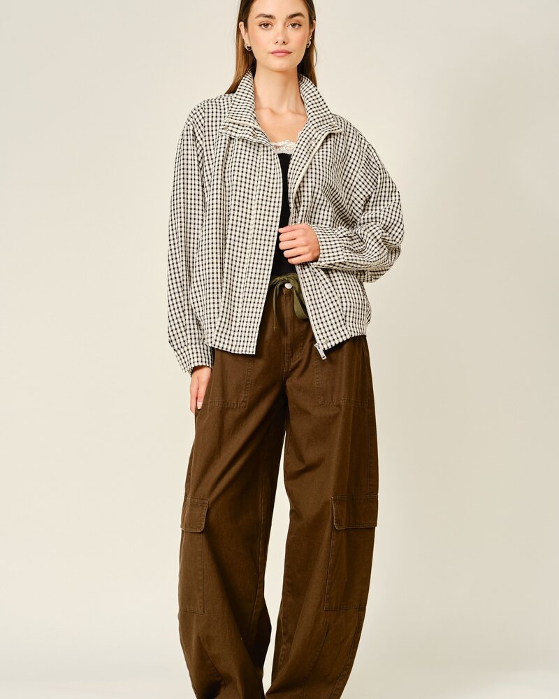 Utility Barrel Cargo Pants | Kahki