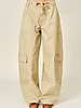 Utility Barrel Cargo Pants | Olive
