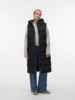 Vero Moda Michelle Long Puffer Vest | Black