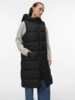 Vero Moda Michelle Long Puffer Vest | Black