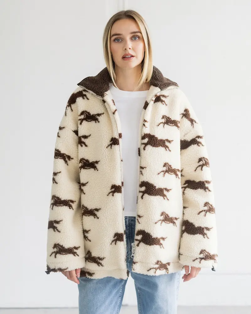 Wild Horse Long Sherpa Coat