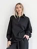 Not Your Boyfriend's Half Zip Sweatshirt | Vintage Black