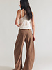 Free People Spotlight Washed Barrel Chino Trousers | Brown