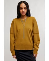 Free People Alma Pullover | Olive