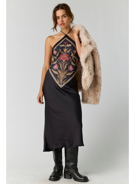 Free People Citrine Midi Dress | Espresso