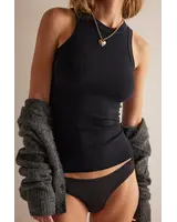 Free People So Soft Seamless Modal Tank | Black