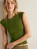 Free People So Soft Seamless Baby Tee | Green