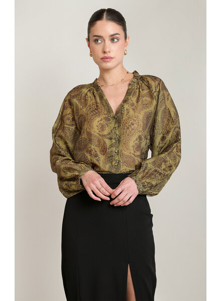 Perry Paisley Blouse