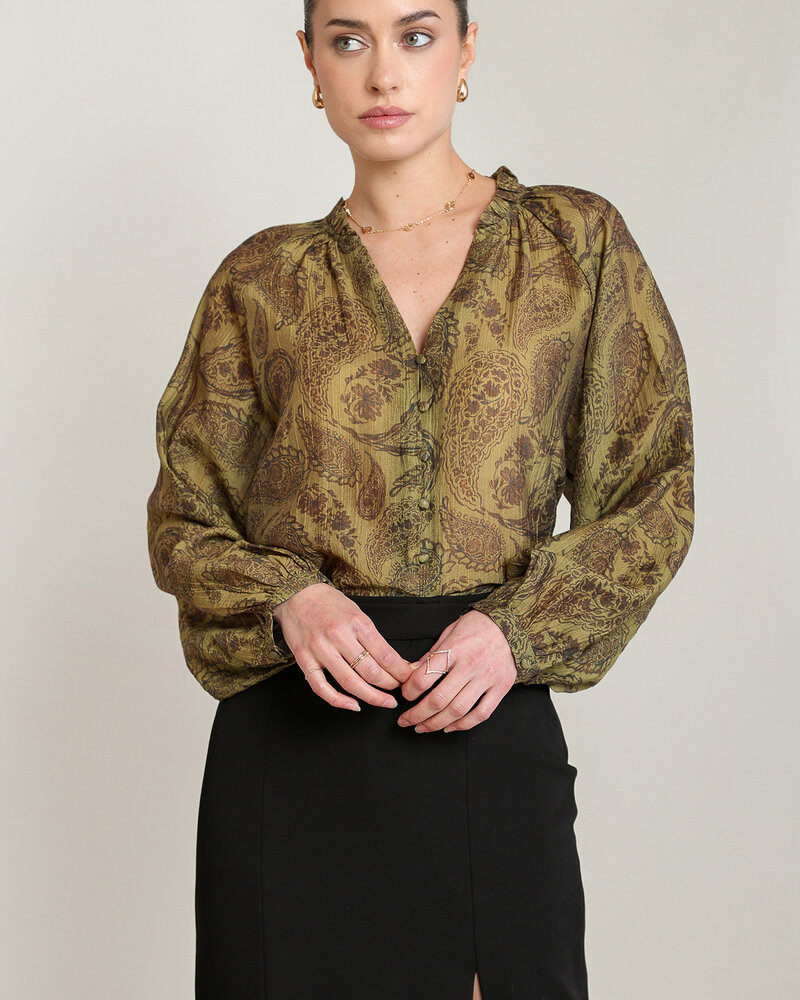 Perry Paisley Blouse