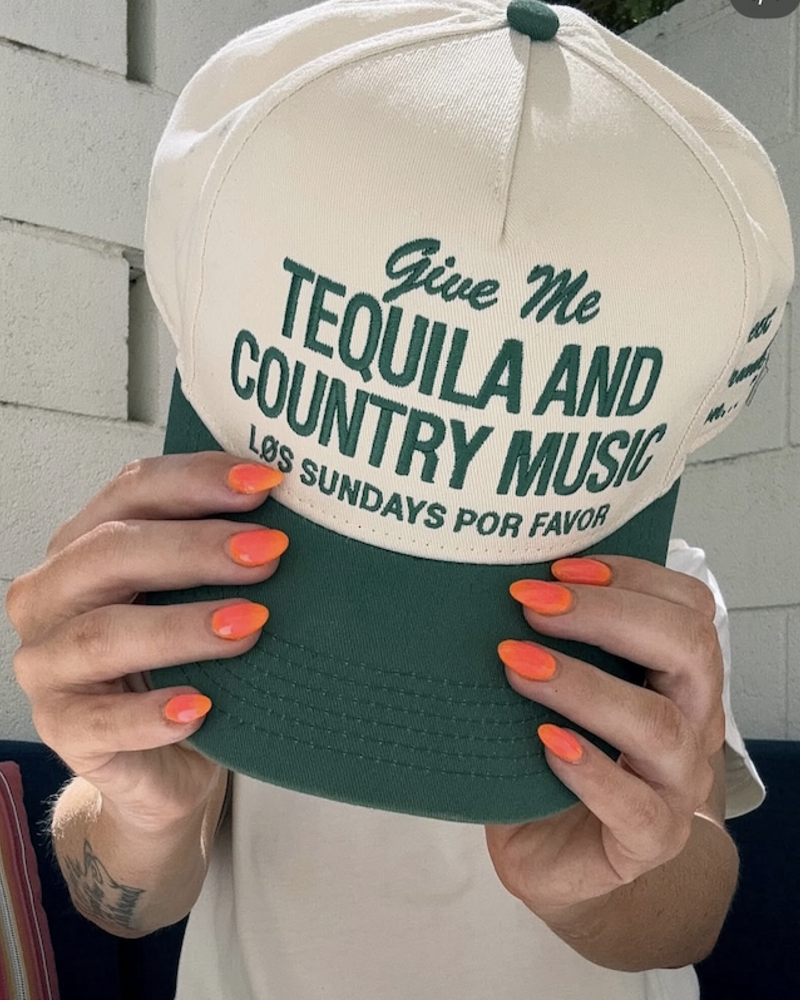 Los Sundays Tequila Tequila & Country Music Hat | Green