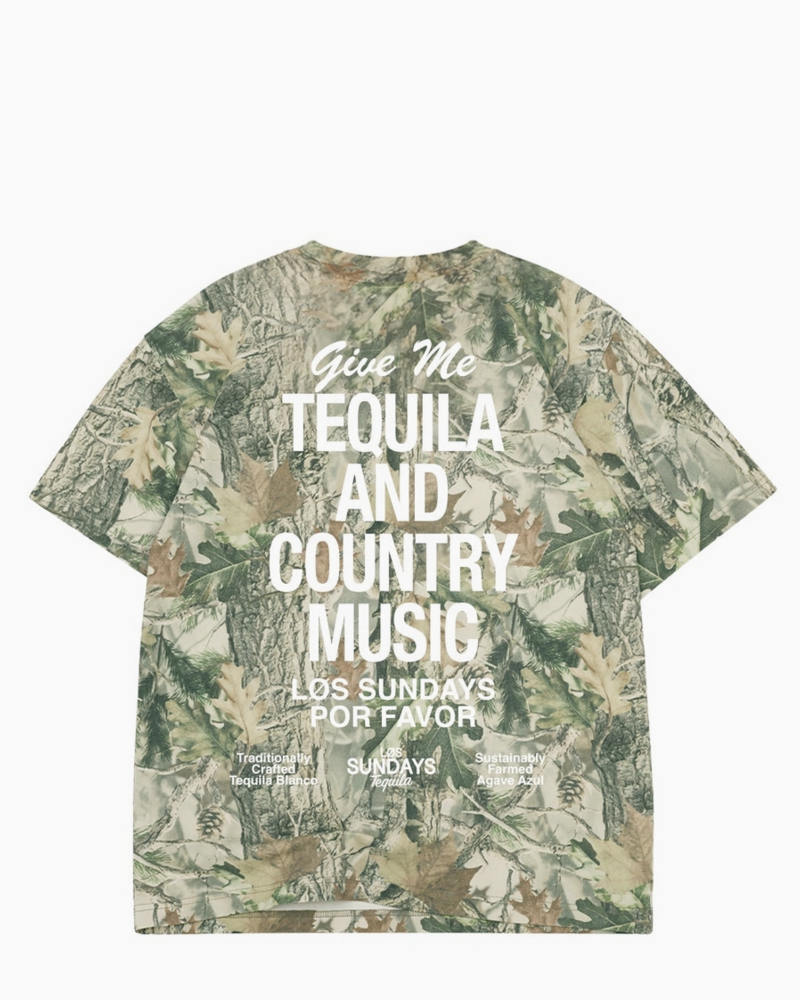 Los Sundays Tequila The Tequila & Country Music Tee | Camo