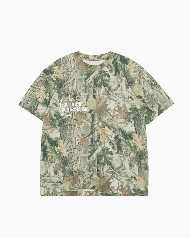 Los Sundays Tequila The Tequila & Country Music Tee | Camo