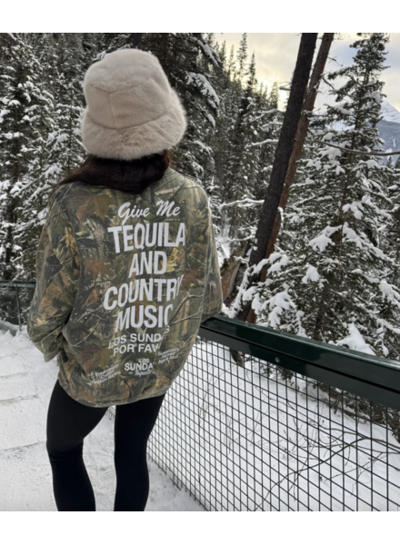 Los Sundays Tequila Tequila & Country Music Crewneck | Camo