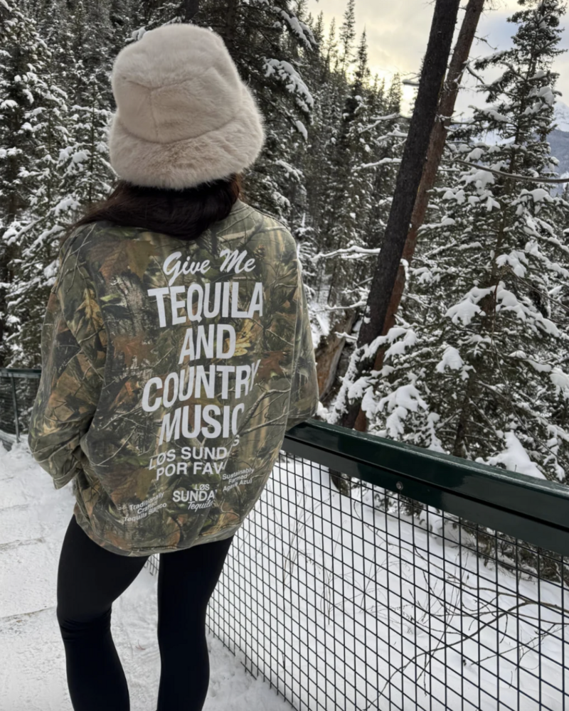 Los Sundays Tequila Tequila & Country Music Crewneck | Camo