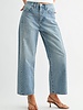 Just Black Denim High Rise Barrel Jean Twist | Denim