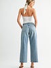 Just Black Denim High Rise Barrel Jean Twist | Denim