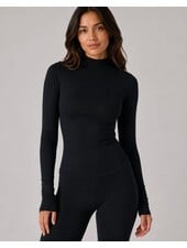 Form Mockneck Long Sleeve | Black