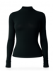 Form Mockneck Long Sleeve | Black