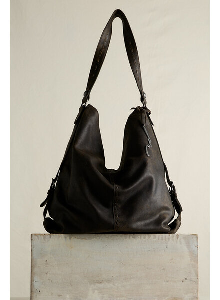 Free People Dallas Leather Tote | Carbon