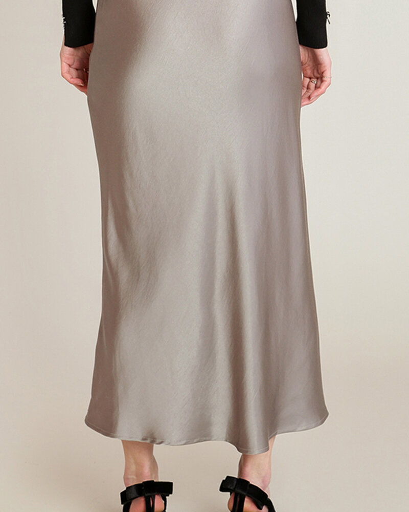 Kennie Satin Skirt