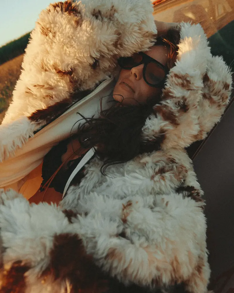 Sabbi Holy Cow Faux Fur Jacket