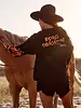 Sabbi Flaming Cowboy Diego Sweater | Black