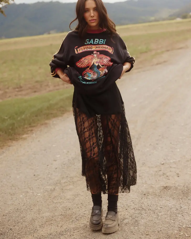 Sabbi Diego Jumper | Flying Mermaid Black