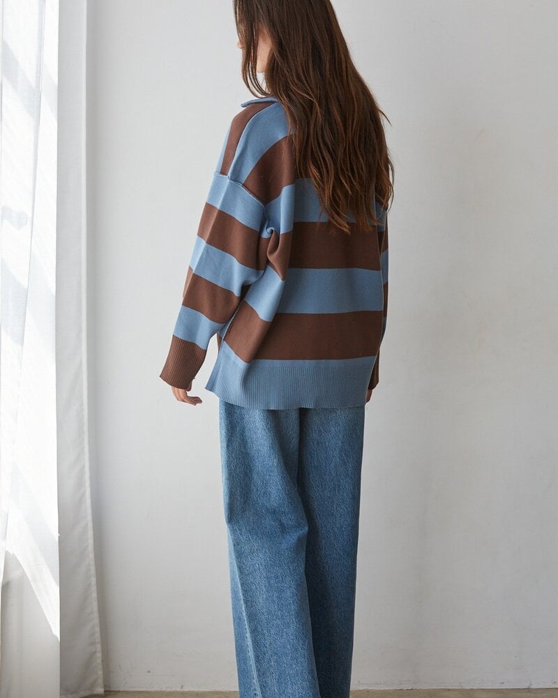 Fontaine Half Zip | Blue