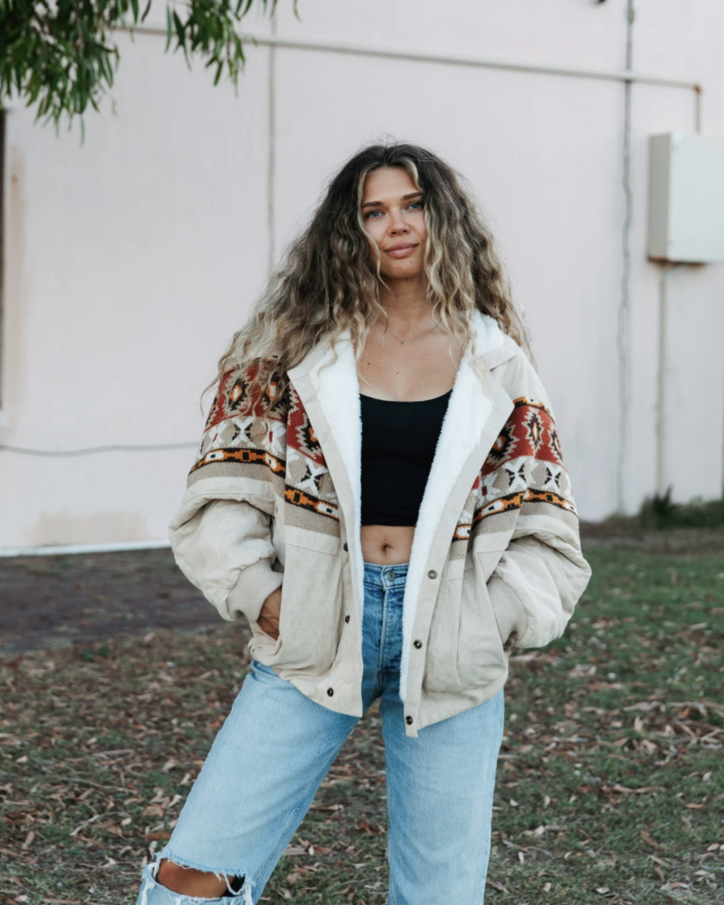 OTTWAY Rarebird Jacket | Cream