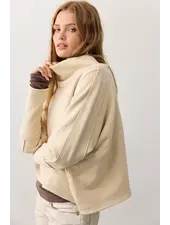 Free People My Girl Funnel-Neck Pullover | Oatmeal
