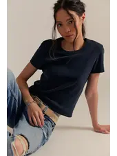 Free People Atlas Crew Tee | Black