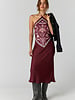 Free People Citrine Midi Dress | Burgundy