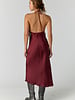 Free People Citrine Midi Dress | Burgundy