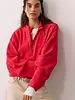 Free People Celeste Quarter Zip | Salsa