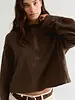 Free People Celeste Quarter Zip | Teak