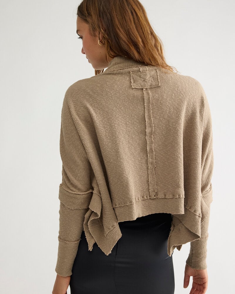 Free People Moon Daisy Turtleneck Twofer | Army