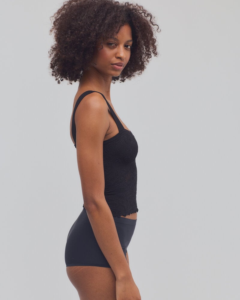 Free People Heirloom Cami | Black