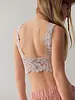 Free People Petal Party Lace Plunge Bralette | Mushroom