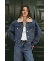 Z Supply Daily Sherpa Denim Jacket