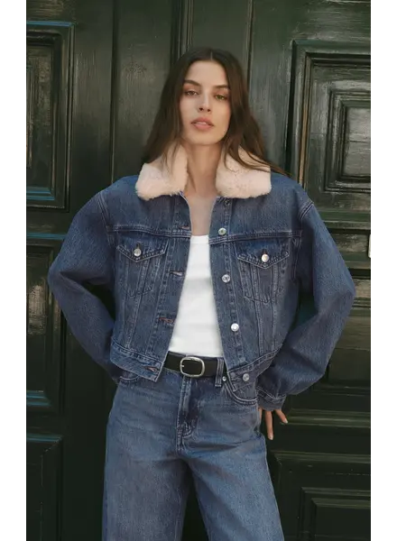Z Supply Daily Sherpa Denim Jacket