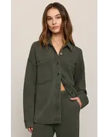 Z Supply All Day Knit Jacket | Olive