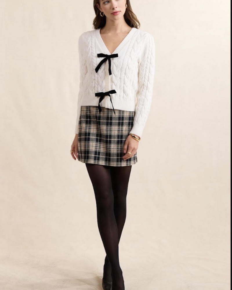 Celeste Bow Cardigan